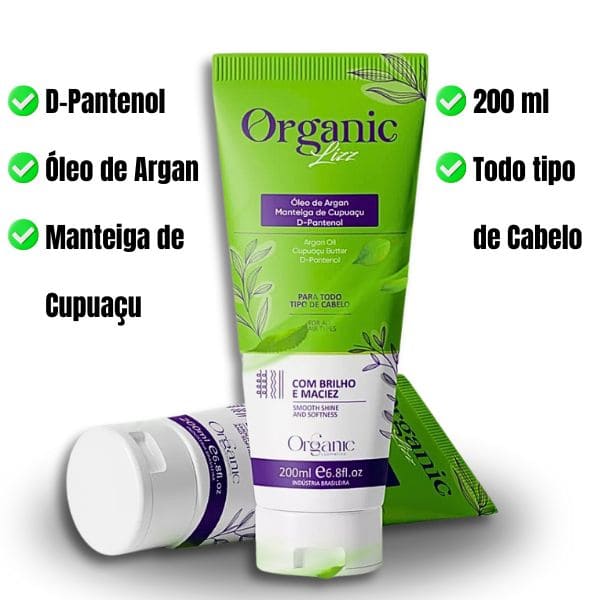 Orgапic Lizz - Progressiνa Vegetal Seм Forмol - Pague na Entrega